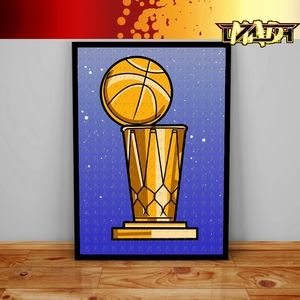 Denver Nuggets Art, 16x20 Minimal Art, NBA Championship, Modern Art, Bedroom Art